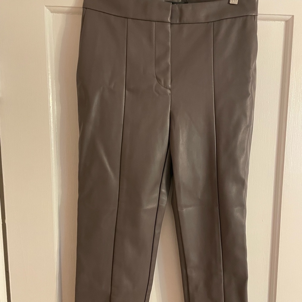 BRAND new Ann Taylor Leather Chic Pants